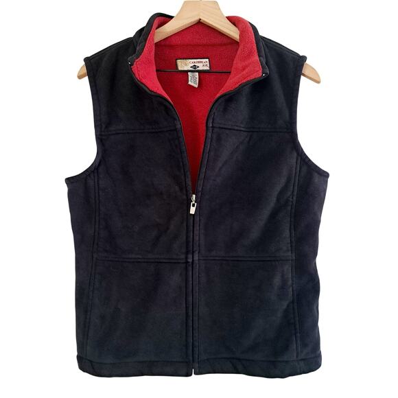Caribbean Joe Faux Suede Zip Up Vest - Picture 1 of 7